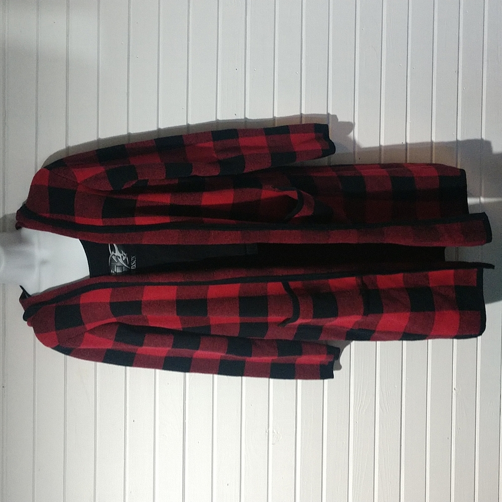 Buffalo Plaid Long Cardigan